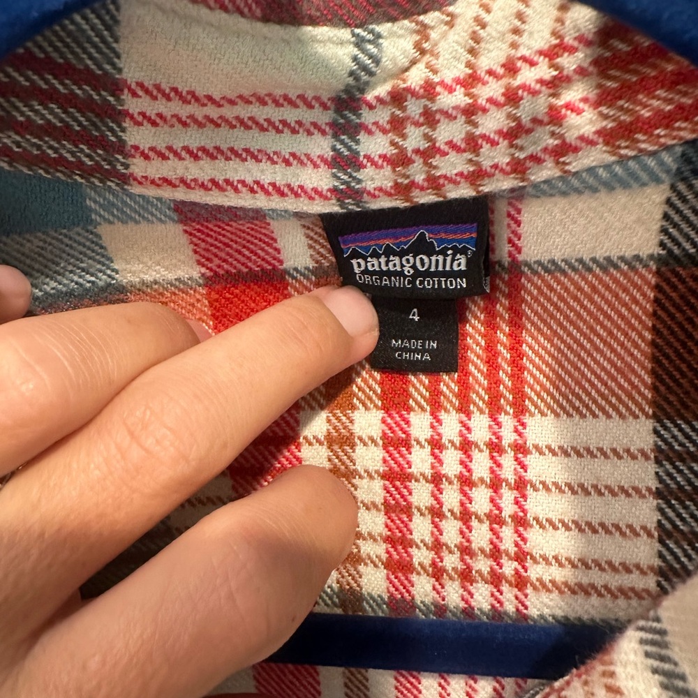 Patagonia Women’s Plaid Organic Cotton Shirt